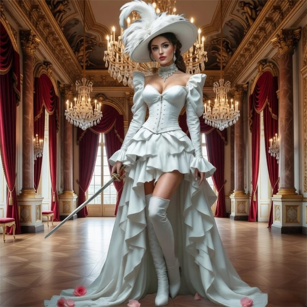 Vestido de Baile Gótico Mediev - Evening Gown avaliação e preço