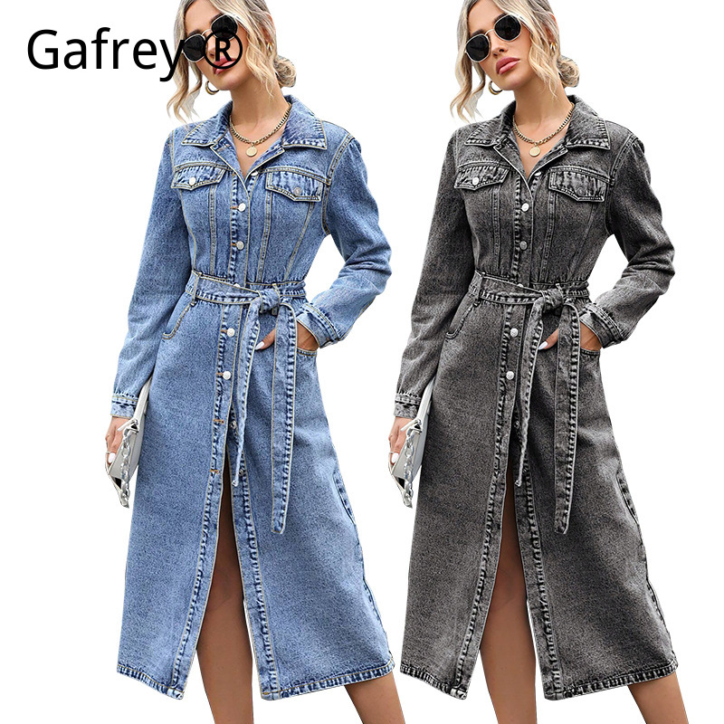 Vestido Jeans Feminino de Mang - Midi Dress avaliação e preço