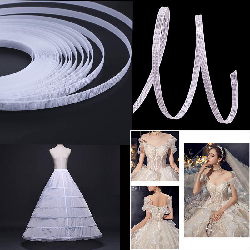 200 Jardas de Barbatana Transp - Wedding Dress avaliação e preço