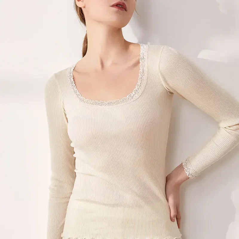 Outono e inverno seda amoreira - Silk Blouse avaliação e preço