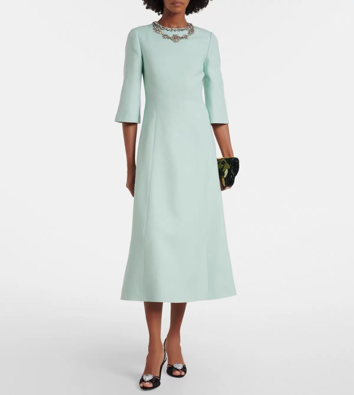 Vestido Midi Feminino Premium  - Midi Dress avaliação e preço