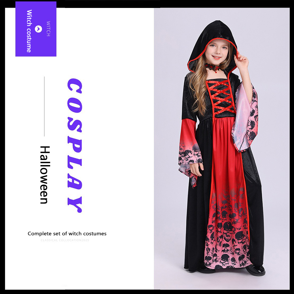 Fantasia de Bruxa Vermelha e P - Women'S Red Formal Wear avaliação e preço