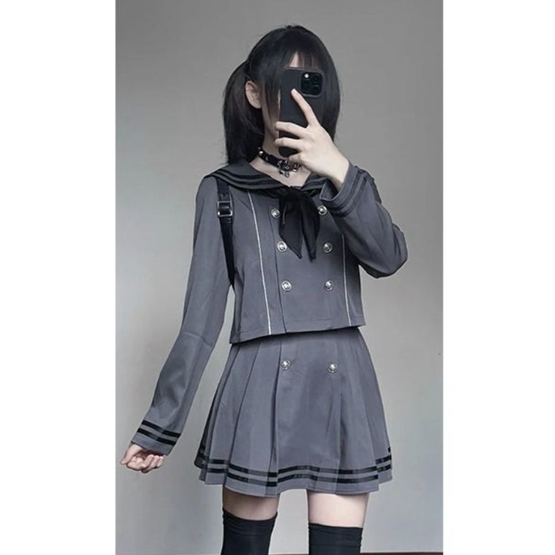 Subcultura japonesa retro cosp - Formal Skirt avaliação e preço