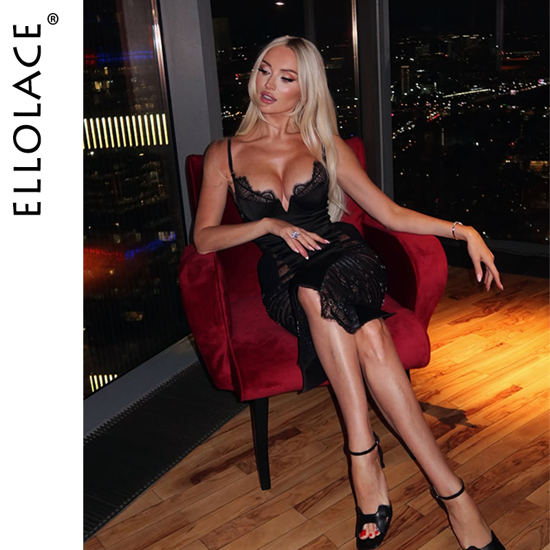 Ellolace Lingerie Premium Femi - Lace Dress avaliação e preço