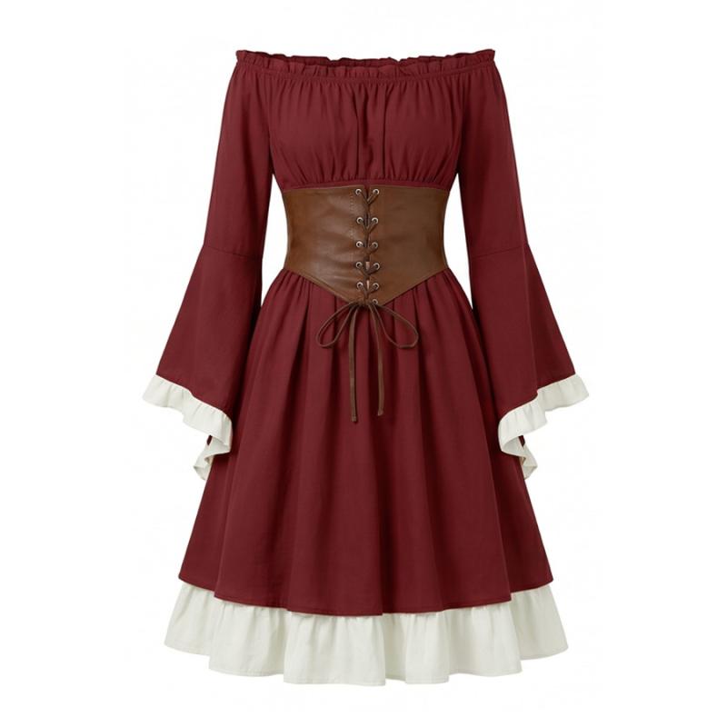Vestido Midi Medieval Renascen - Midi Dress avaliação e preço