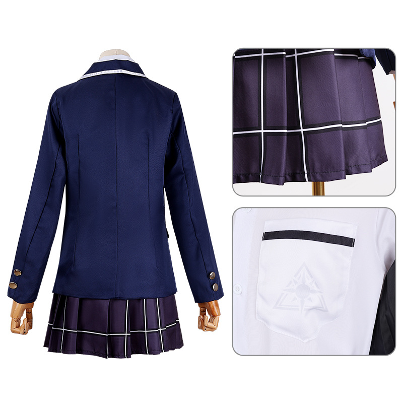 Blazer de uniforme escolar azu - Womens Blazer avaliação e preço